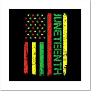 juneteenth flag 2023 Posters and Art